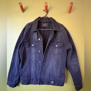 Guess jeans jacket - black